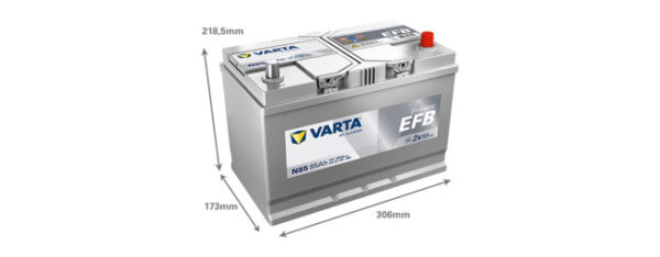 Varta Batteri Blue Dynamic EFB 12V 85 Ah