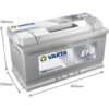 Varta Batteri Blue Dynamic EFB 12V 95 Ah