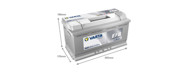 Varta Batteri Blue Dynamic EFB 12V 95 Ah