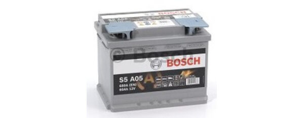 Bosch Batteri AGM Start-Stop 12V 60 Ah