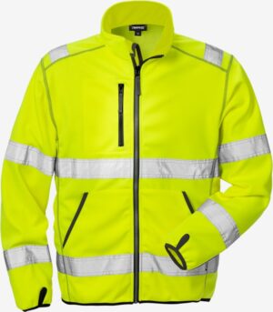 HI VIS SOFTSHELLJAKKE KL. 3 4840