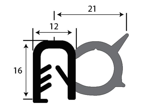 Dørliste, 50M