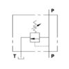 101617_pic11 MARCHESINI Hydraulisk overtryksventil direkte virkende 1/2'' BSP (70 L/min Flowhastighed)