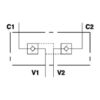 101619_pic11 MARCHESINI Hydraulisk dobbelt kontraventil pilotstyret til linjemontering 1/4'' BSP (20 L/min Flowhastighed)