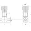 101631_pic10 MARCHESINI Hydraulisk flowventil 2 vejs 1/4'' BSP (15 L/min Flowhastighed)
