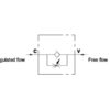 MARCHESINI Hydraulisk flowventil 1 vejs 1/4'' BSP (15 L/min Flowhastighed)