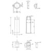 Sparex Hydraulisk ventil - tilslutningskit - Passer på: Walvoil SD11/14 SDS150 & DF10 Valve