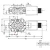 Walvoil Elektromagnetventil 6 Porte 1/2'' BSP 12V (DC) (60 L/min Flowhastighed)