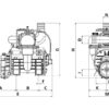 Vakuumpumpe - MEC11000M - PTO - 540 RPM Passer til: 9003700075