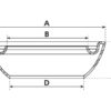 Påsvejsningsring - Han - 6'' (159mm) (ikke galvaniseret)