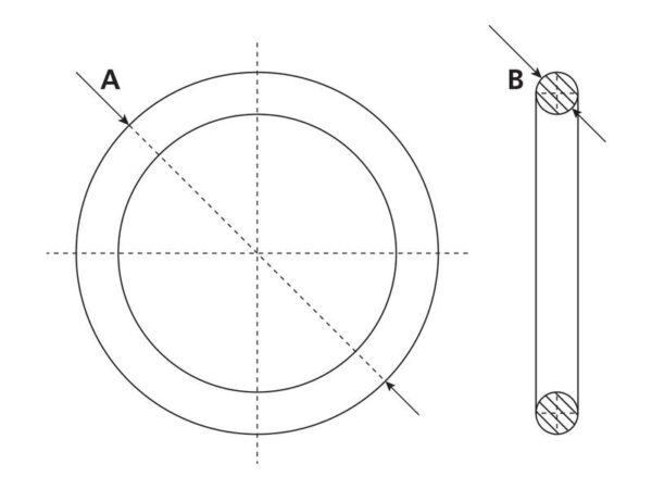O-Ring 6'' (176mm) (Gummi)