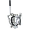 Kobling QR m/flange - Hun 6'' (159mm) x (150mm) (galvaniseret)