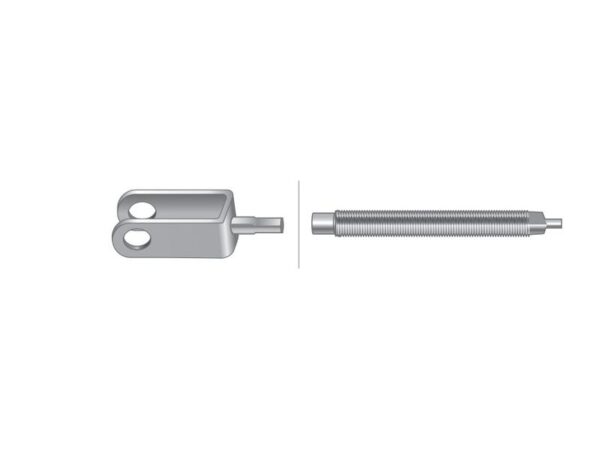 Kabel PTO Kobling - Længde: 660mm, Udvendig kabellængde mm: 427mm.