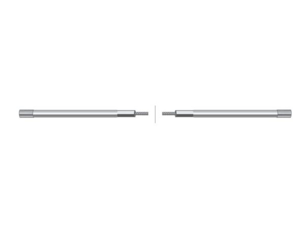 Kabel Hydraulik - Længde: 922mm, Udvendig kabellængde mm: 649mm.
