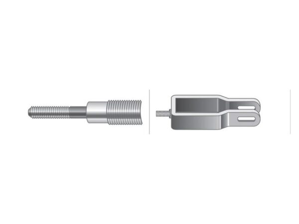 Kabel Stop - Længde: 1369mm, Udvendig kabellængde mm: 1190mm.