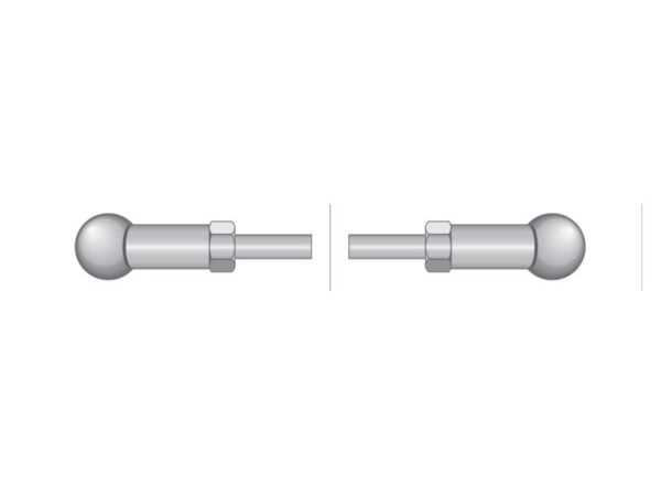 Kabel Gas - Længde: 902mm, Udvendig kabellængde mm: 747mm.