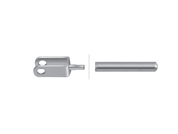 Kabel Kobling - Længde: 1111mm, Udvendig kabellængde mm: 828mm.