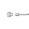 Kabel Traktormeter - Længde: 843mm, Udvendig kabellængde mm: 781mm.