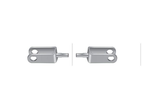 Kabel Gas - Længde: 860mm, Udvendig kabellængde mm: 660mm.