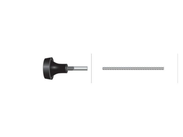 Kabel Stop - Længde: 1635mm, Udvendig kabellængde mm: 1505mm.