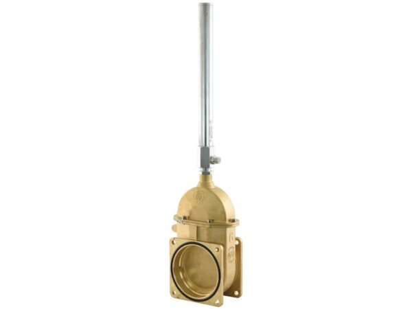 Skydeventil med gasdæmper (flange/flange) - HD 6''