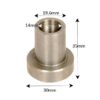 Bøsning ID: 14mm, Udv. Ø: 19.6mm, Længde: 23.5mm - Passer til Spearhead, Bomford Passer til: 1777721