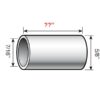 Stabilisator Bøsning - ID 11mm - Udv. Ø 16mm - Længde 44mm