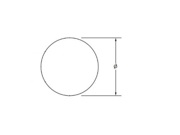 Sparex Stålkugle (kulstofstål) Ø1/2''