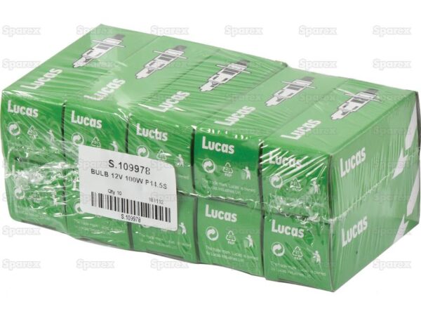 Pære H1, 12V, 100W, P14.5s (Kasse 1 stk.)