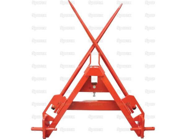 Balleramme m/tænder - 2 x M22 x 1100 mm tænder (SHW-mærke)