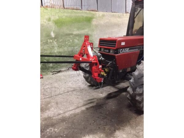 Balleramme m/tænder - 2 x M22 x 1100 mm tænder (SHW-mærke)