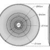Glidetallerken - Udv. Ø :995mm, - Passer til PZ, Deutz-Fahr, Taarup, Vicon Passer til: ET-049