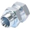 Hydraulikadapter M20 x 1.50 Millimeter Han x 1/2'' BSP Drejelig hun