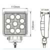 Arbejdslygte LED 2500lm
