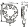 Arbejdslygte LED 1840lm (kl. 1)