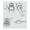 Multikobling - Hun - 1/2 BSP - 2P506G Serie