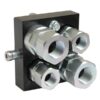 Multikobling - Hun - 1/2 & 3/4 BSP - 2P510 Serie