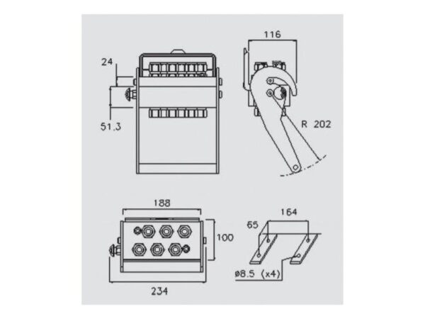 Multikobling - Hun - 1/2 BSP - 2P606 Serie