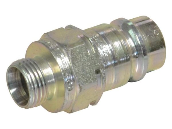 Faster Lynkobling Han 1/2'' Krop tommer x M18 x 1.50 Millimeter Han