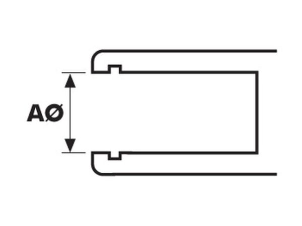 Låsering (indvendig), 90mm (DIN or Standard No. DIN 472)