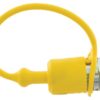 Faster Støvhætte Gul PVC Passer på: 1/2'' Han-kobling - TF-serien TF12G