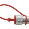 Faster Støvhætte Rød PVC Passer på: 1/2'' Hun-kobling - TM-serien TM12LR