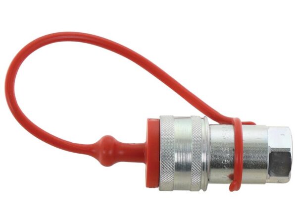 Faster Støvhætte Rød PVC Passer på: 1/2'' Hun-kobling - TM-serien TM12LR