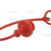 Faster Støvhætte Rød PVC Passer på: 1/2'' Hun-kobling - TM-serien TM12LR