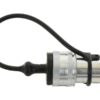 Faster Støvhætte Sort PVC Passer på: 1/4'' Hun-kobling - TM-serien TM14N