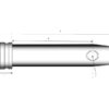 Liftbolt 28x178mm Kat. 2 (Ø28mm)