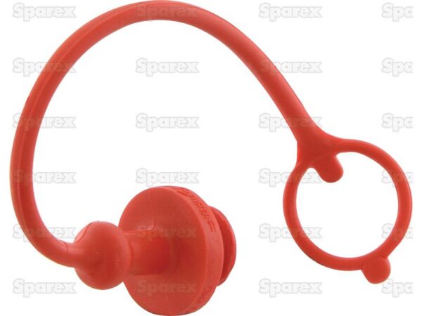 Faster Støvhætte Rød PVC Passer på: 3/8'' Hun-kobling - TMH-serien TMH 38