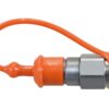 Faster Støvhætte Orange PVC Passer på: 1/4'' Han-kobling - FFH-serien TF 2FI14