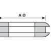 Gummigennemføring Ø15.9 x 1.6mm