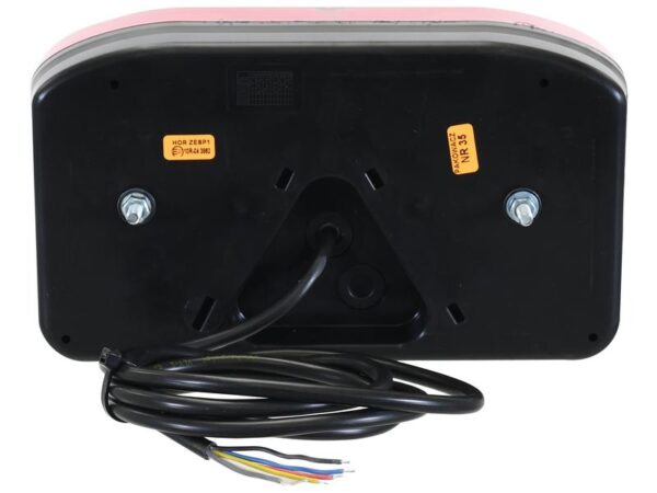 LED Baglygte, Funktion: 5, Brems / Bag / Blink / Tåge / Bak, Højre, 12-24V